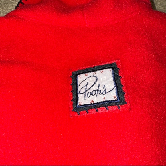 Vintage Disney Store Winnie The Pooh & Tigger Fleece Toggle Jacket Size Small - Picture 10 of 11
